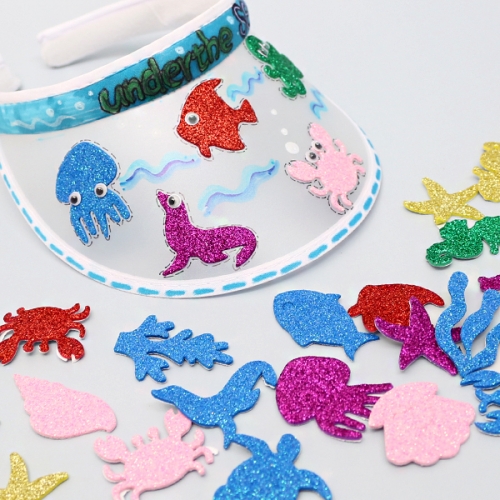 여름 썬캡 꾸미기