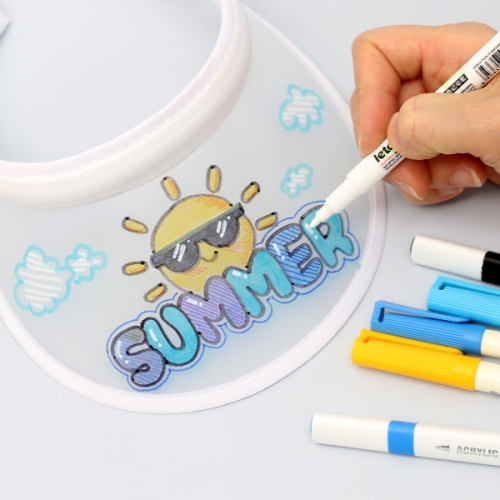 여름 썬캡 꾸미기