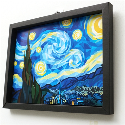 폴리곤아트 고흐 명작시리즈