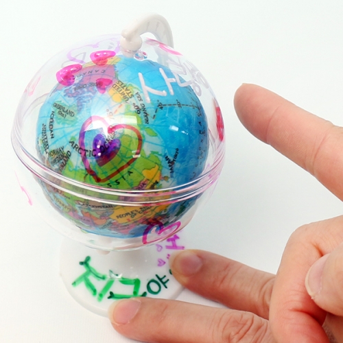 스펀지 지구본 꾸미기(1개)