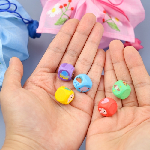 [오늘놀이] 전통 원목 공기놀이 세트(민속놀이/보관 주머니 포함/KC인증)