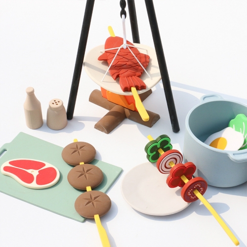 퍼니소피 실리콘 캠핑 바베큐 세트