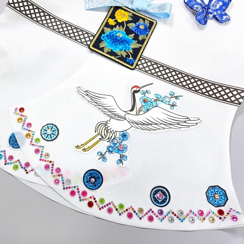 [만꾸] 하늘빛 전통 한복(남아)