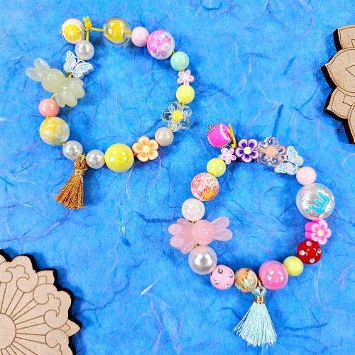 [만꾸] 전통 비즈 팔찌