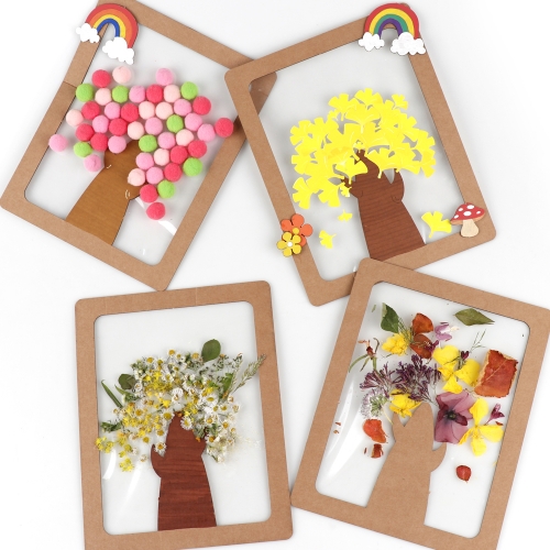 메이크문구 DIY755 자연놀이계절나무액자만들기