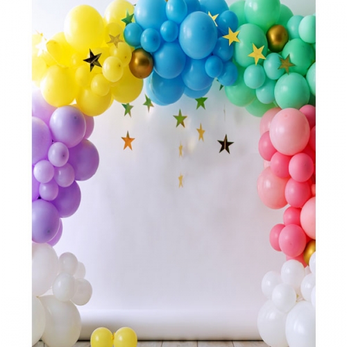 [파티붕붕]D4037 현수막 / 유치원 어린이집 생일 현수막 풍선 배경 포토존 제작