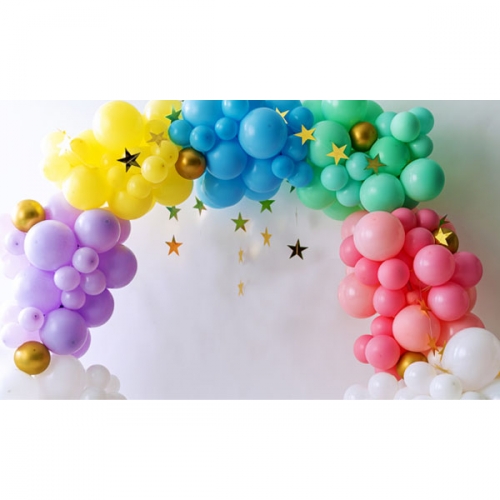 [파티붕붕]D4037 현수막 / 유치원 어린이집 생일 현수막 풍선 배경 포토존 제작