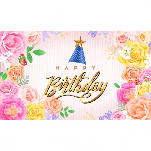 [파티붕붕]D3276 현수막 / 유치원 어린이집 생일 현수막 축하 파티 플랜카드 제작