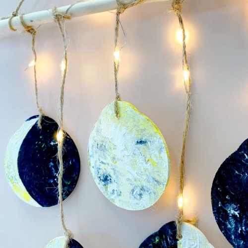 소원을들어주는 보름달 LED모빌 무드등만들기