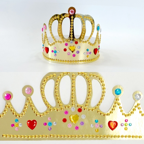 블링블링 금빛 보석 왕관만들기(10세트)