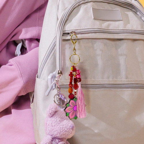 전통비즈 전통문양 나무키링 (3종세트)