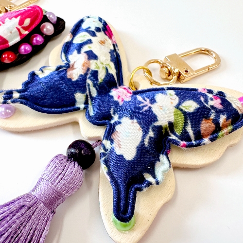 전통공예 비단나비 키링 노리개만들기(혼합5세트)