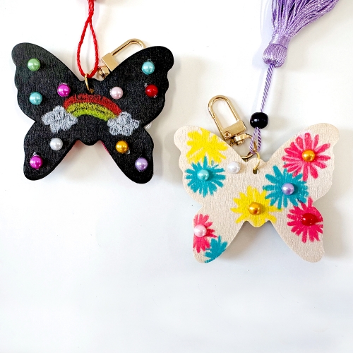 전통공예 비단나비 키링 노리개만들기(혼합5세트)