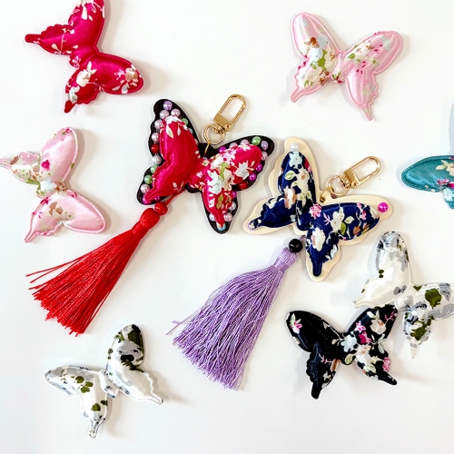 전통공예 비단나비 키링 노리개만들기(혼합5세트)
