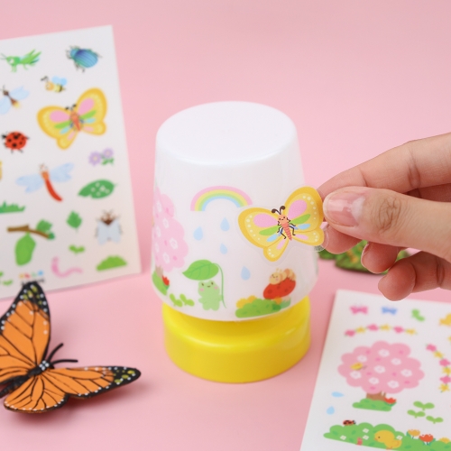 [오늘놀이] 투명 스티커(11종 택1/참여수업/스탠드꾸미기/KC인증)