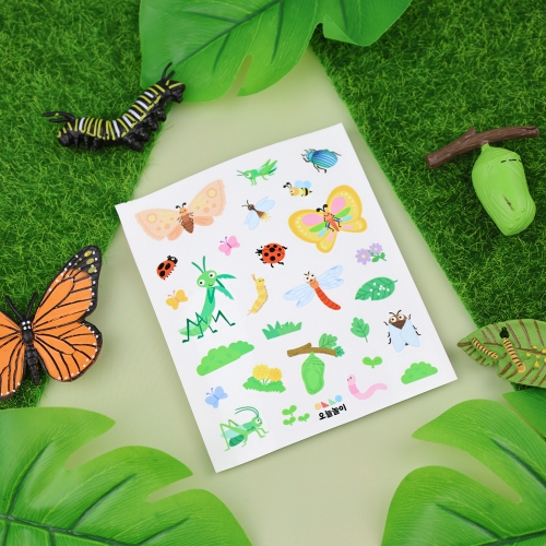 [오늘놀이] 투명 스티커(11종 택1/참여수업/스탠드꾸미기/KC인증)