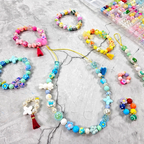 [만꾸] 전통 비즈 세트