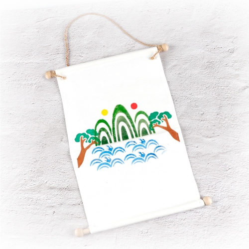 메이크문구 M221 스텐실꾸미기세트 일월오봉도족자