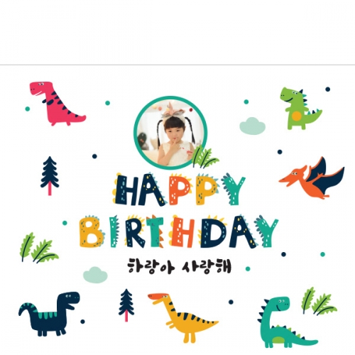 [파티붕붕] D1413 현수막 / 생일 현수막 어린이 생일 파티용품 생일축하현수막 생일플랜카드제작