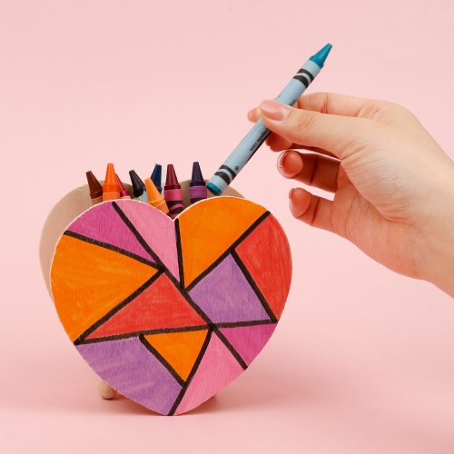 [대원피앤피] 나무 연필꽂이(3종 택1/정리함/펜홀더)