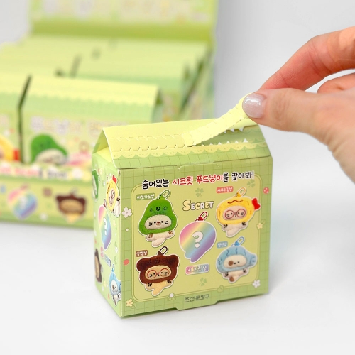 푸드냥이 랜덤 뽑기 키링 열쇠고리 키체인 (10개)