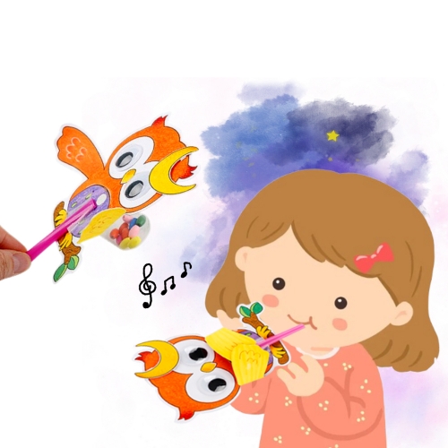 메이크문구 DIY748 부엉이피리만들기