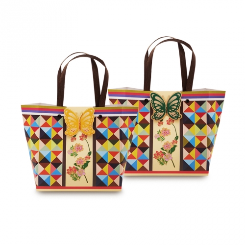 조각보 전통 가방 옛날과자세트