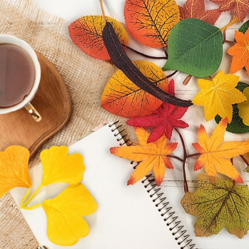 [탑키드] 가을 단풍 꾸미기 낙엽 나뭇잎 모음(8종 택1)