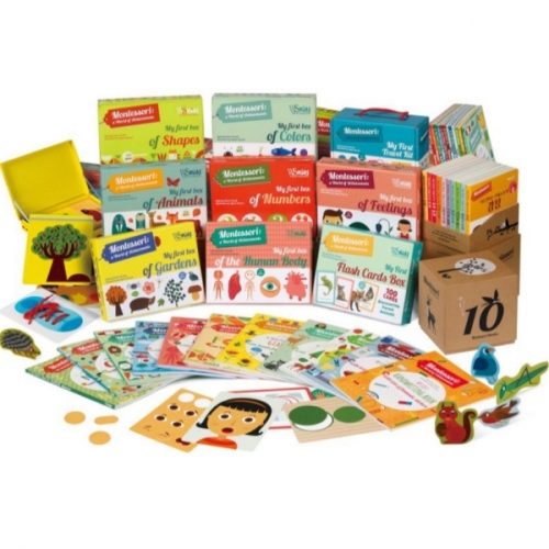 책누리도서관 지니몬스터 몬테소리 교구 32종