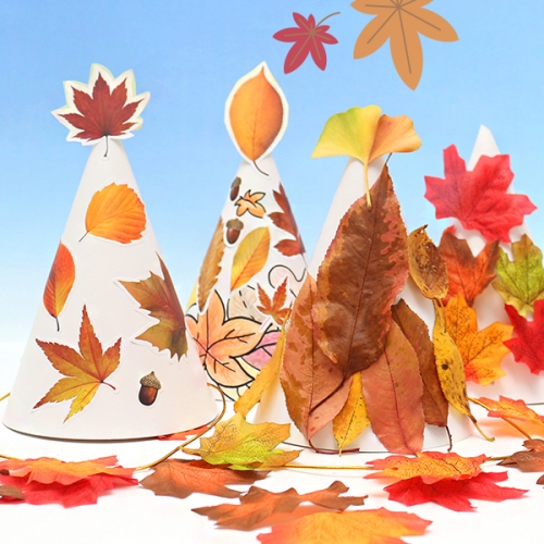 종이 고깔모자 꾸미기 5개