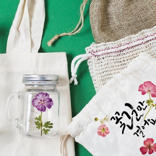 [탑키드] 문지르는 압화 판박이 패브릭 데코 스티커