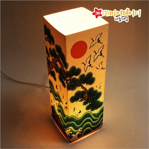 DIY 한국 민속 민화 설 추석 명절 한류 만들기 LED 꿈꾸는 무드등 램프 색칠하기