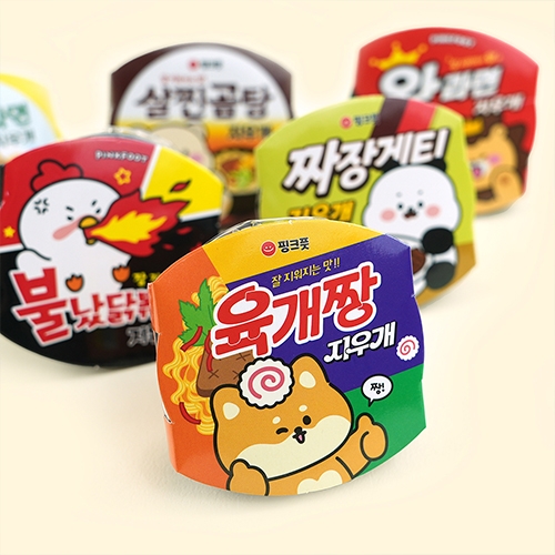 1000 컵라면지우개_12개