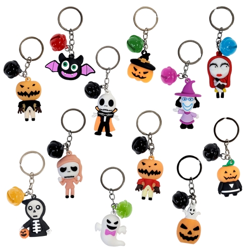 할로윈 랜덤 키링 열쇠고리 키체인 (12개)
