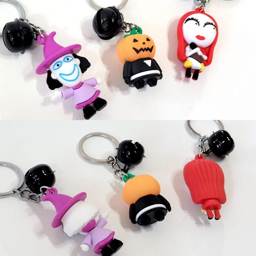 할로윈 랜덤 키링 열쇠고리 키체인 (12개)