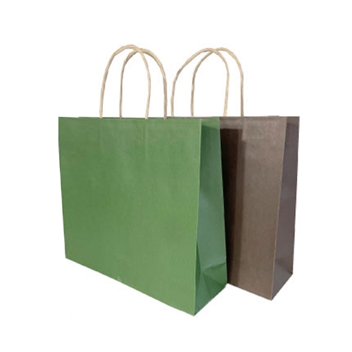 칼라 크라프트 쇼핑백 대 6매입 (2개)