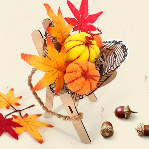 [탑키드] 전통 미니 지게 장식 가을 소품 만들기