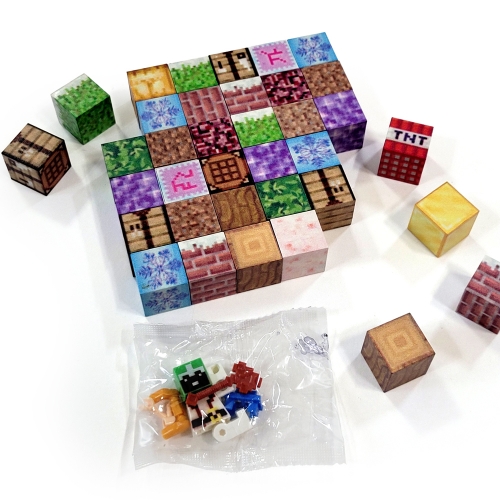 픽셀 자석 블럭 36pcs (랜덤 2개)