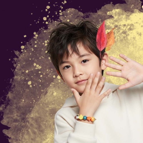 가을 단풍 허수아비 팔찌