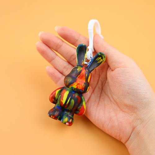 [오늘놀이] 푸어링 아트 키링 꾸미기(2종 택1/참여수업/아크릴 물감 포함)