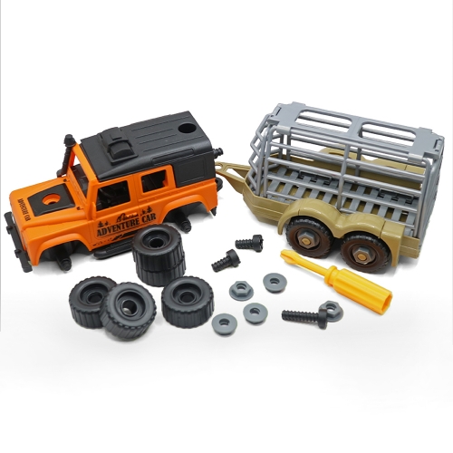 동물 운반 캐리어 자동차 공구놀이 장난감