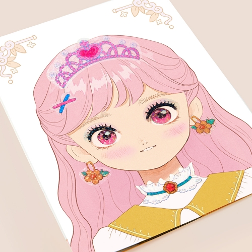 [리틀호안미로]메이크업 색칠북(96055)