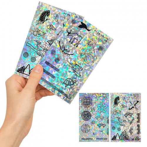 홀로그램 전통자개 스티커 (4종 택1)