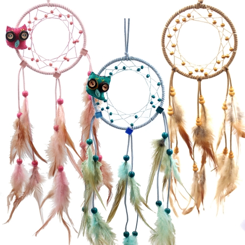 드림캐쳐 만들기 (색상랜덤)