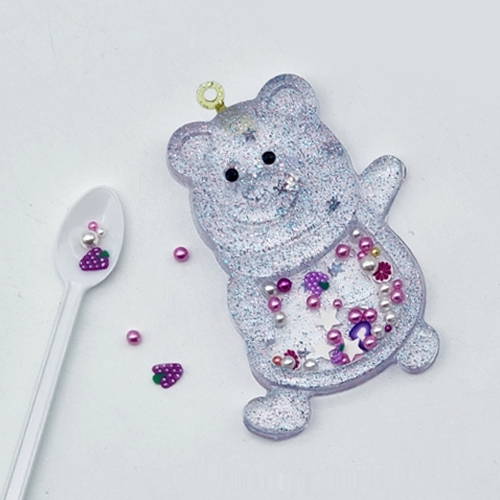 쉐이커 레진아트 키링만들기 (색상랜덤)