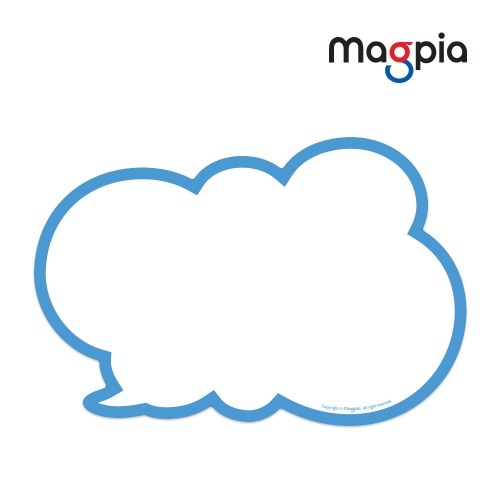 [마그피아] 메모보드 4종 택1 고무자석 화이트보드