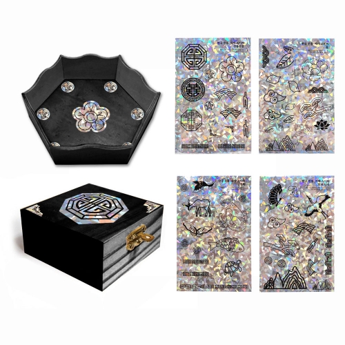 자개모양 홀로그램 스티커(4종 중 택1)