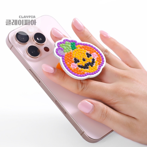 할로윈 보석십자수 스마트톡 만들기