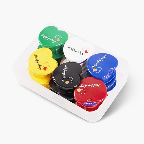 [마그피아] 하트형 자석 메모홀더 12개입