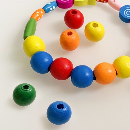 [대원피앤피] 나무 비즈 원 대(부자재/비즈공예)